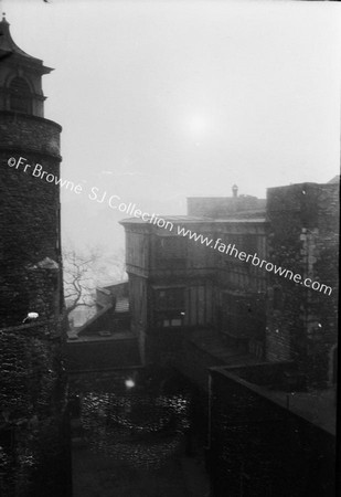 CORNER OF BELL TOWER & BYWARD TOWER FROM ELIZABETH'S WALK